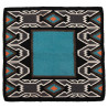 Tappeto navajo Westride by Franck Perret Nebraska - Blu / nero