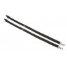 Cinghie elastiche per cosce Shires - Nero