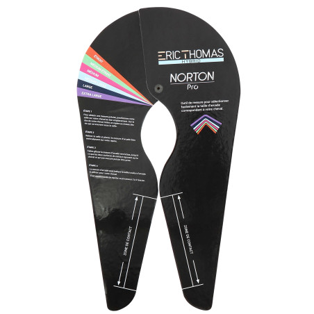 Misura dell'arcata dell'arcione Norton Pro