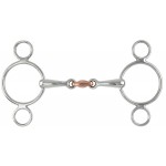 Mors 3 anelli rame Lozenge Gag Shires