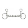 Mors Baucher con sfere Shires - Acciaio inossidabile