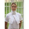 Cravatta da dressage da annodare Shires - Bianco