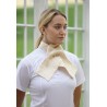 Cravatta Broccato annodata Shires - Bianco