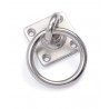 Anello di attacco girevole con piastra Shires - Metallo