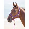 Cavezza in nylon Topaz Shires - Viola