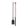 Frustino Dublin in pelle con impunture decorative - Rosa polverosa