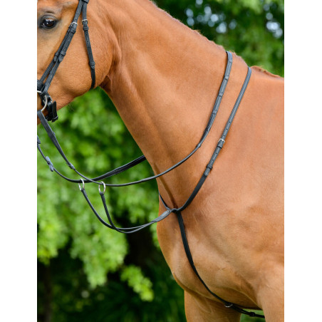 Martingala Collegiate ComFiTec Opulux con piastra a rulli