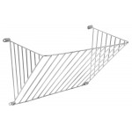 Rastrelliera zincata semplice Kerbl 40 mm