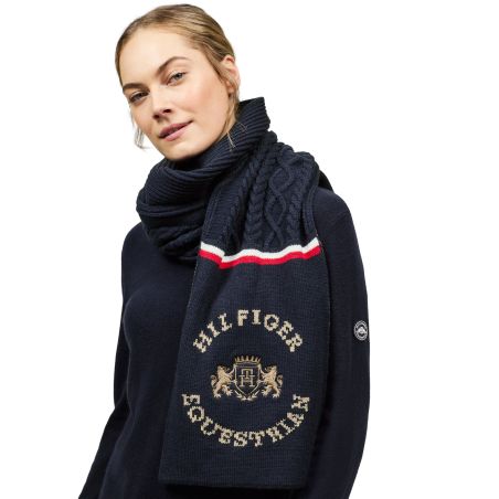 Sciarpa lavorata a maglia Tommy Hilfiger Equestrian Hyde