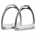 Staffili in acciaio inox per coppia con pedana Covalliero