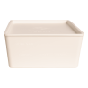 Scatola per alimenti con coperchio Grooming Deluxe by Kentucky - Bianco