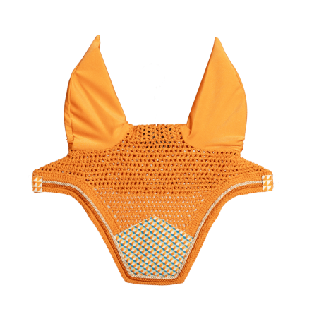 Cuffia anti-mosche Kentucky Wellington in velluto con stampe