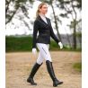 Pantaloni da equitazione ELT Performance Odelette silicone - Bianco