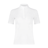 Camicia da competizione Kentucky Classic donna maniche corte - Bianco
