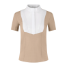 Camicia da concorso Kentucky Donna Heritage Air maniche corte - Beige