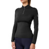 Maglia tecnica Equestrian Stockholm Air Breeze da donna - Edizione nera