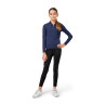 Base Layer Equestrian Stockholm Air Breeze Sunshirt Young Rider - Blu notte
