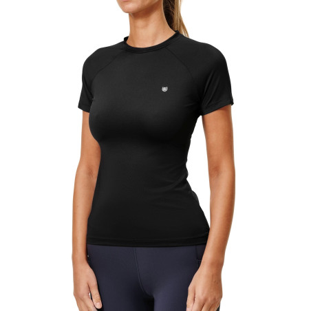 Maglia base Equestrian Stockholm Dynamic da donna a maniche corte