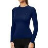 Base Layer Equestrian Stockholm Dynamic donna maniche lunghe - Laguna blush