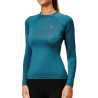 Base Layer Equestrian Stockholm Dynamic donna maniche lunghe - Blu teal