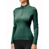 Base layer Equestrian Stockholm Vision a maniche lunghe da donna - Verde sicomoro
