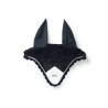 Cuffia anti-mosche Equestrian Stockholm - Bordo bianco notturno