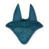 Cuffia antimosche Equestrian Stockholm moderna - Blu teal