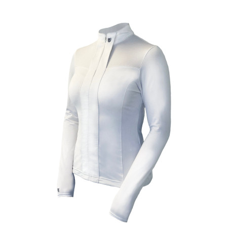 Polo da concorso Equestrian Stockholm Light Breeze donna maniche lunghe UV