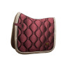 Sottosella da dressage Equestrian Stockholm - Cristallo merlot oro