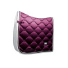 Sottosella da dressage Equestrian Stockholm - Bordo bianco viola