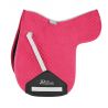 Sottosella in suede Numnah Performance Shires - Lampone