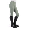 Leggings Mia a fondo intero in silicone HKM - Salvia