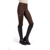 Leggings Lana II stile fondo intero in silicone HKM - Marrone scuro