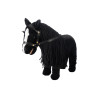 Peluche Cuddle Horse HKM - Nero