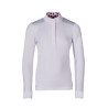 Maglia da gara Hunter Kids a maniche lunghe HKM - Bianco