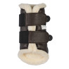 Stinchiere Comfort Premium Fur II HKM - Marrone scuro
