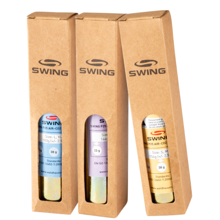 Cartuccia di ricambio CO2 per gilet airbag Swing P25 AIR