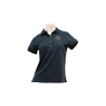 Polo piqué a maniche corte Flags & Cup donna Anzia - Marina