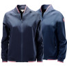 Bomber estivo unisex Tattini in softshell - Blu
