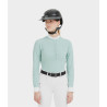Camicia da donna a maniche lunghe Horse Pilot Aerolight - Verde acqua