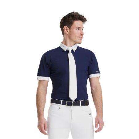 Camicia da concorso Horse Pilot a maniche corte da uomo Aerolight