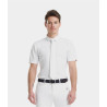 Camicia da concorso Horse Pilot a maniche corte da uomo Aerolight - Bianco