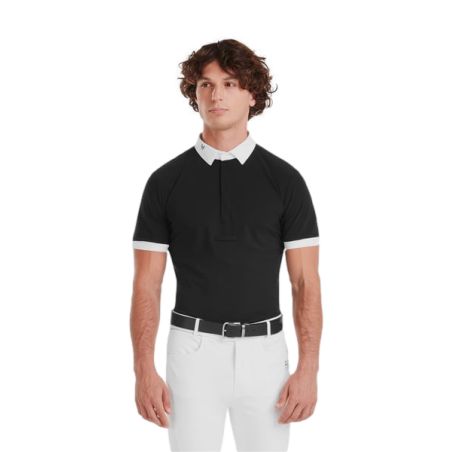 Camicia da concorso Horse Pilot maniche corte Aerolight uomo