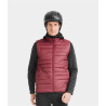 Gilet da equitazione senza maniche Horse Pilot riscaldante E-Kelvin uomo - Rosso scuro