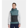 Giacca antipioggia corta da equitazione Horse Pilot Raintech donna - Blu nuvola
