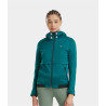 Felpa con zip equitazione Horse Pilot donna Tempest - Verde medio