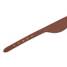 Chiusura staffili in cuoio Lakota - Marrone
