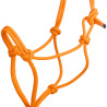 Capestro in Corda Annodata con Lunghina Pool's - Arancione