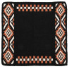 Tappeto navajo Westride by Franck Perret Dakota - Nero / marrone