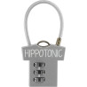Lucchetto per cassetta da toelettatura Hippotonic T-shirt - Grigio